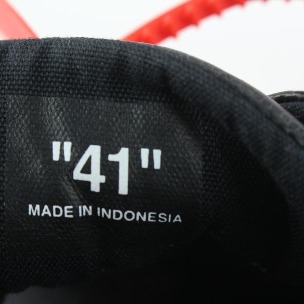 Off-White™ Men's 41 2013 "Do You Cheer" Black Low Sneakers 1029of44 - Picture 3 of 12